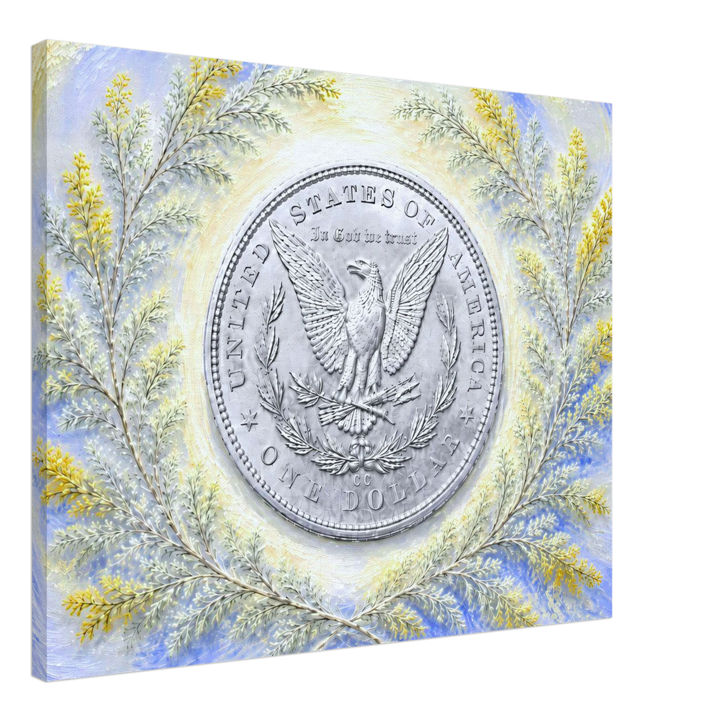 Carson City Morgan Dollar canvas print — view 4