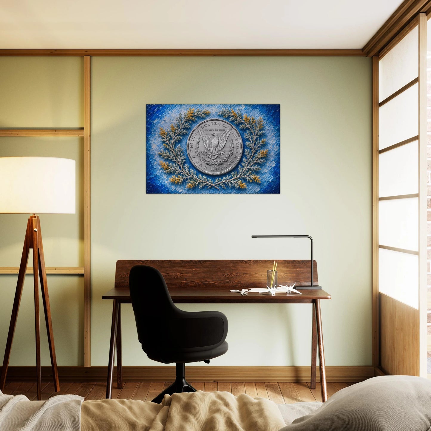 Sagebrush Silver Carson City Morgan print — view 9