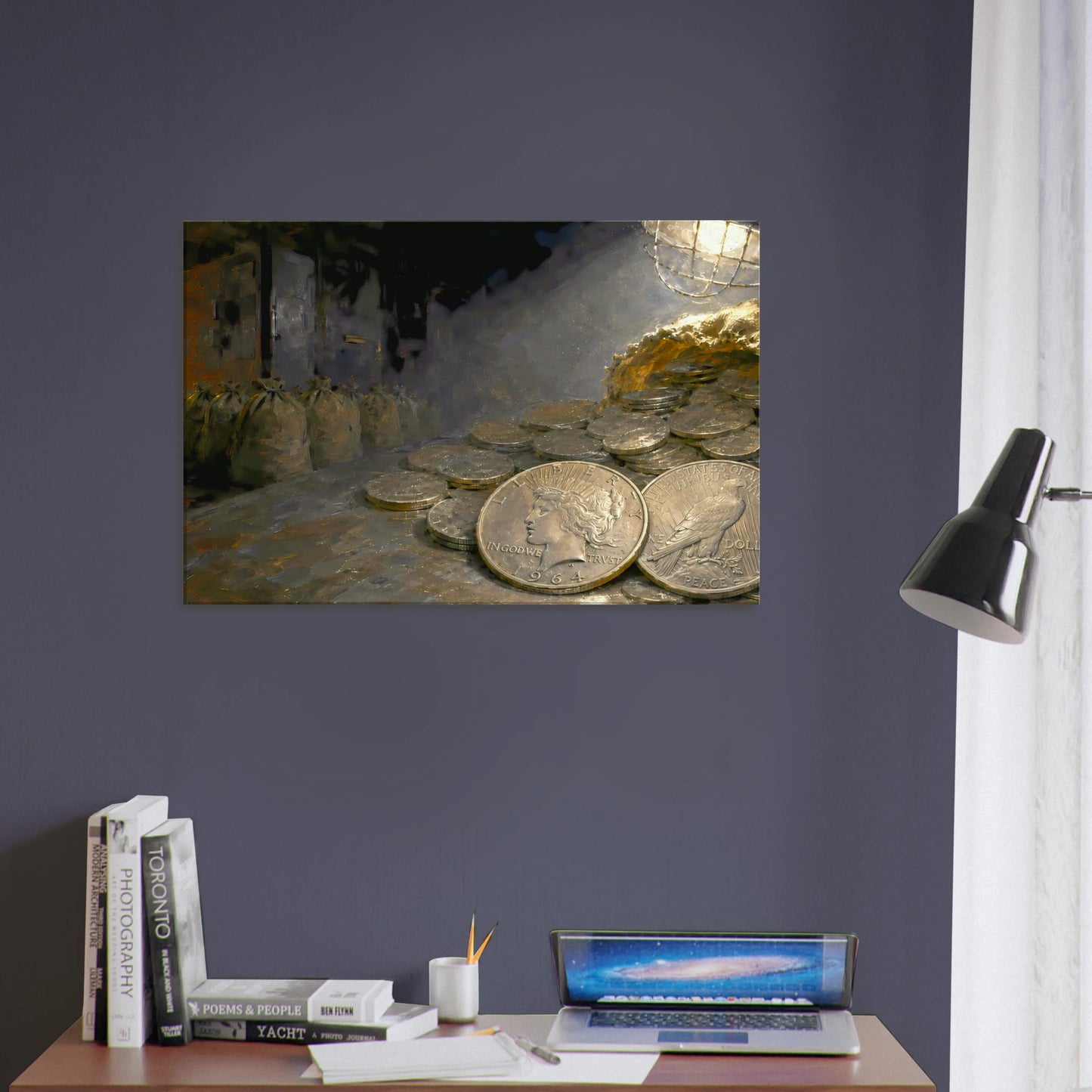 Ghost Dollar 1964-D Peace Dollar canvas print — view 14