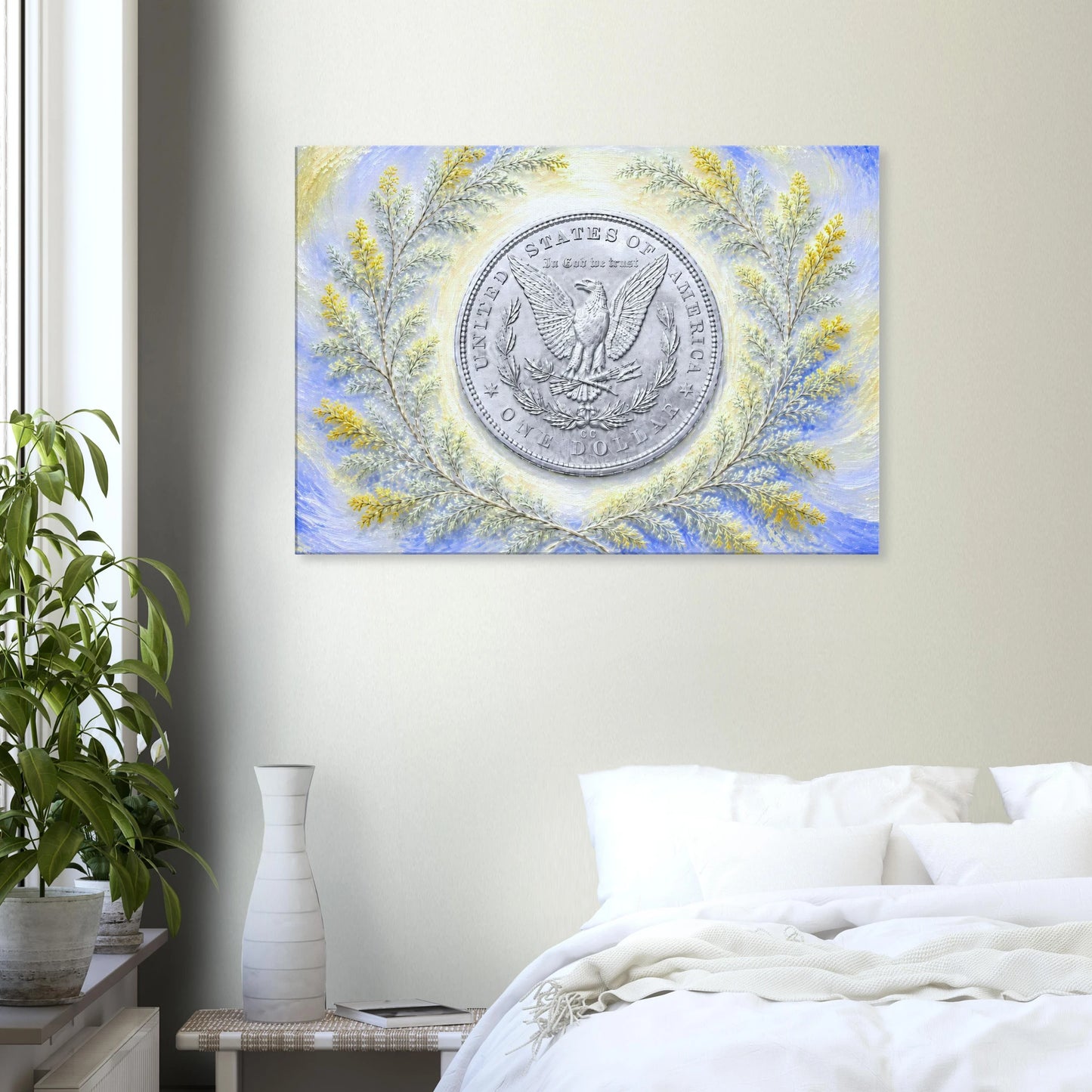Carson City Morgan Dollar canvas print — view 12