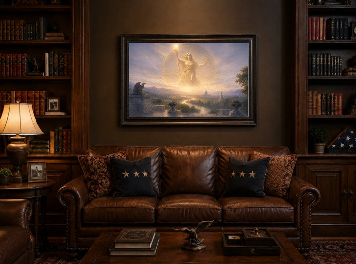Liberty at First Light — 1776–2026 America 250 — Brushed Aluminum Edition