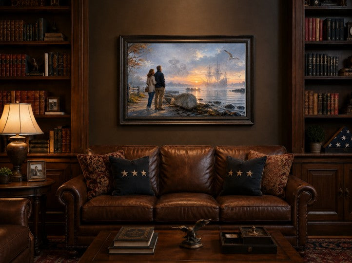 Echoes at Plymouth — America 250 Mayflower Legacy — Brushed Aluminum Edition