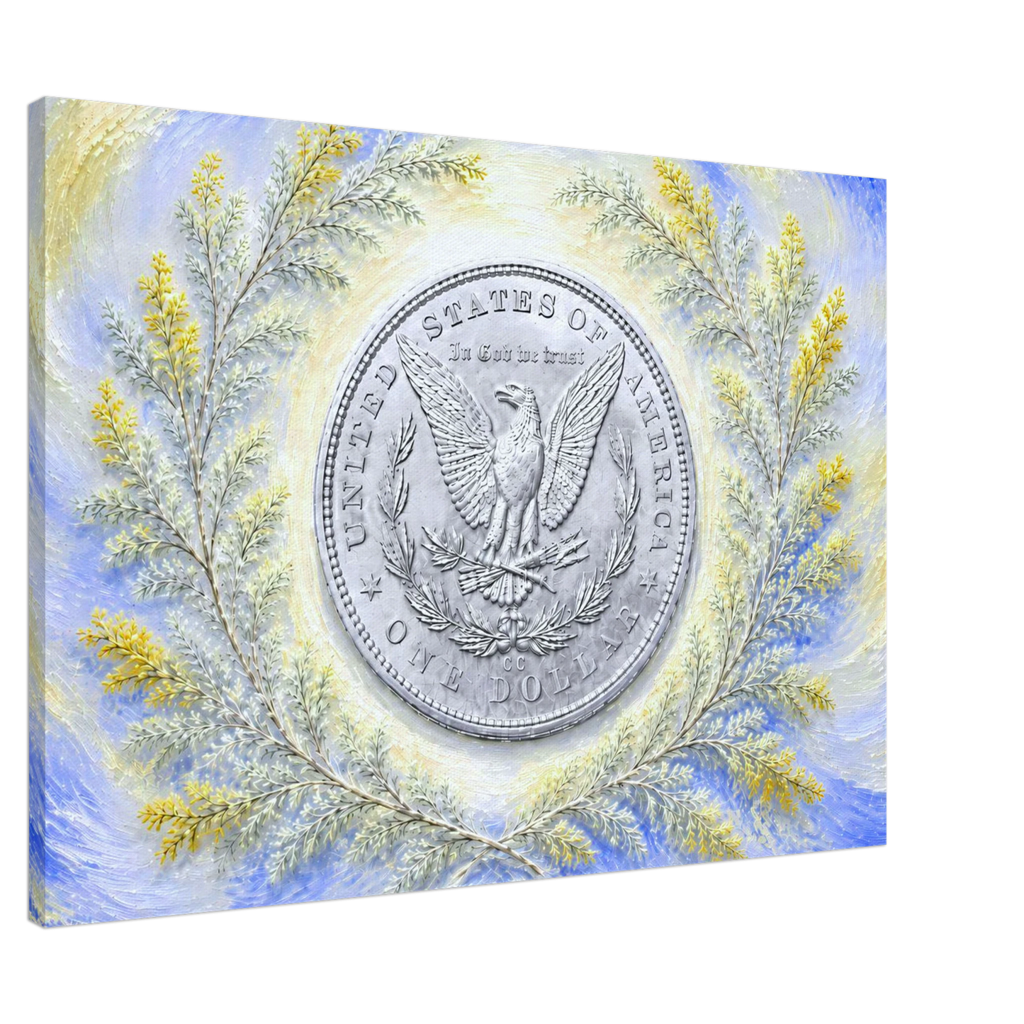 Carson City Morgan Dollar canvas print by The MintMark