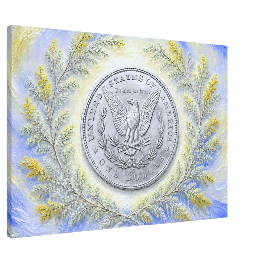 Carson City Morgan Dollar canvas print by The MintMark