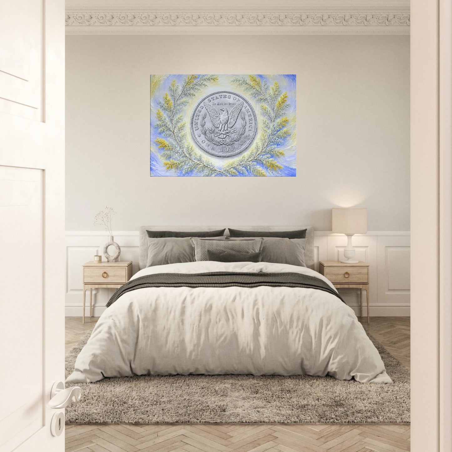 Carson City Morgan Dollar canvas print — view 6