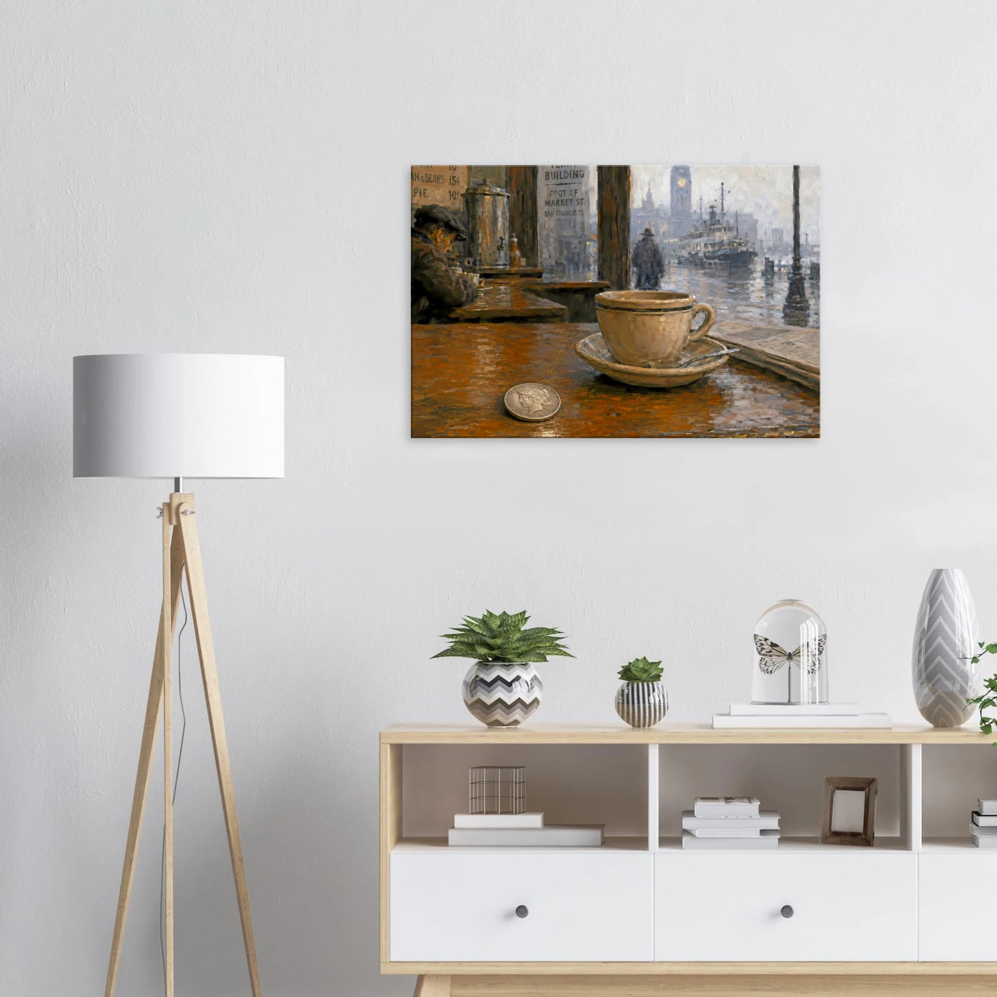 1934-S Peace Dollar San Francisco art print — view 10