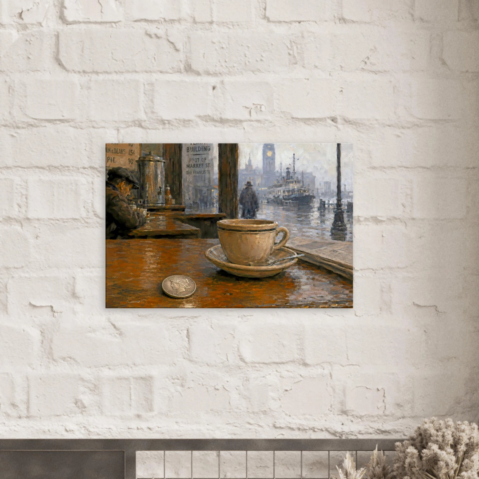 1934-S Peace Dollar San Francisco art print — view 4