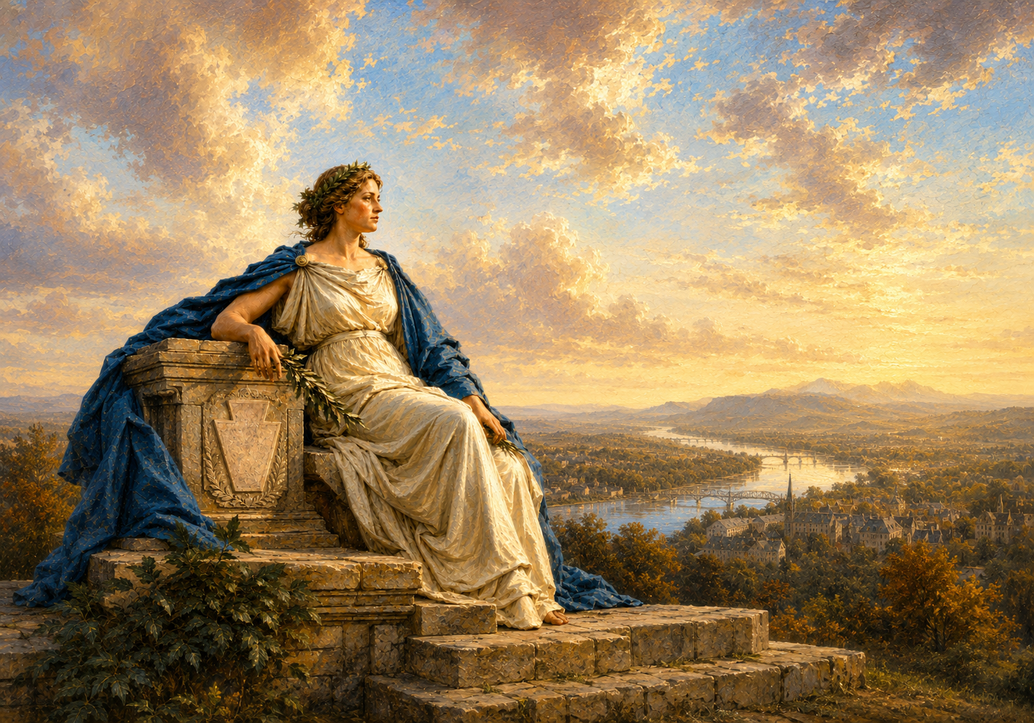 Liberty Collection 3-Piece Art TV Set sample artwork by MintMark Fine Art